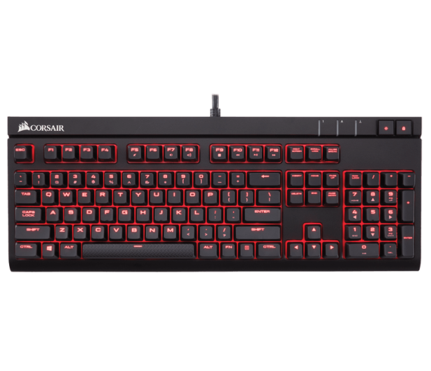 Corsair STRAFE (Cherry MX Red, Red LED) - 321220 - zdjęcie
